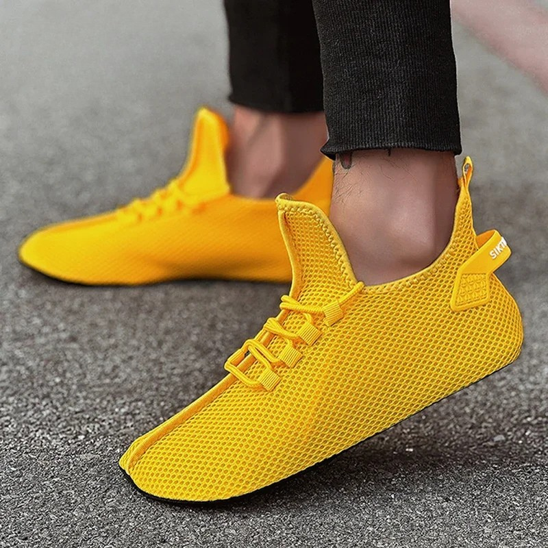 Tênis Casual Masculino Plus Size Para Caminhada- Leve e Confortável