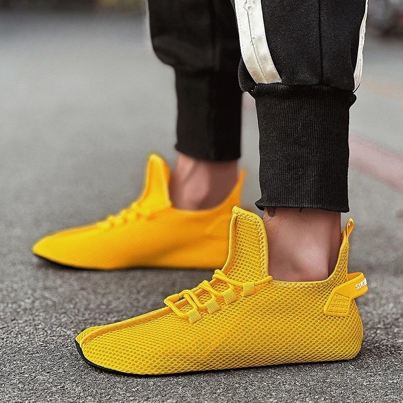 Tênis Casual Masculino Plus Size Para Caminhada- Leve e Confortável