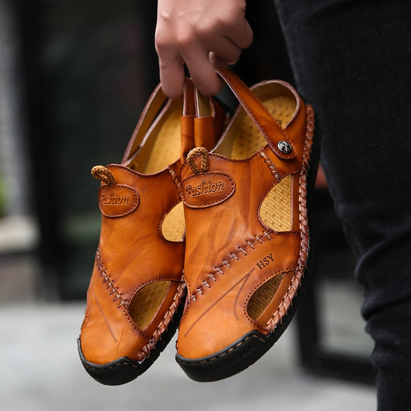 🎁Promoção do Dia🎁Sandália Masculina Romana