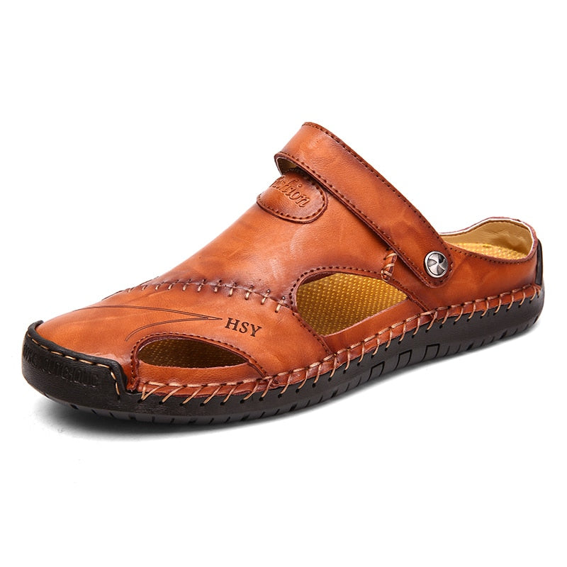 🎁Promoção do Dia🎁Sandália Masculina Romana