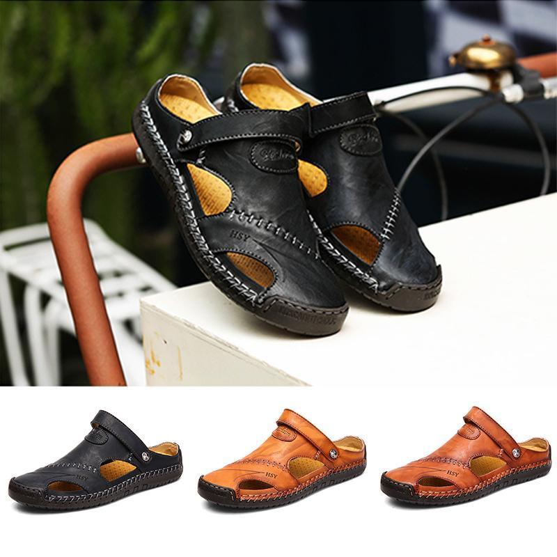 🎁Promoção do Dia🎁Sandália Masculina Romana
