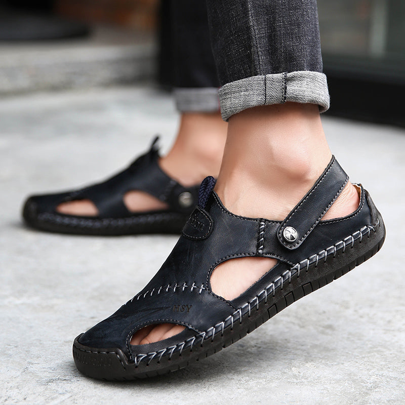 🎁Promoção do Dia🎁Sandália Masculina Romana