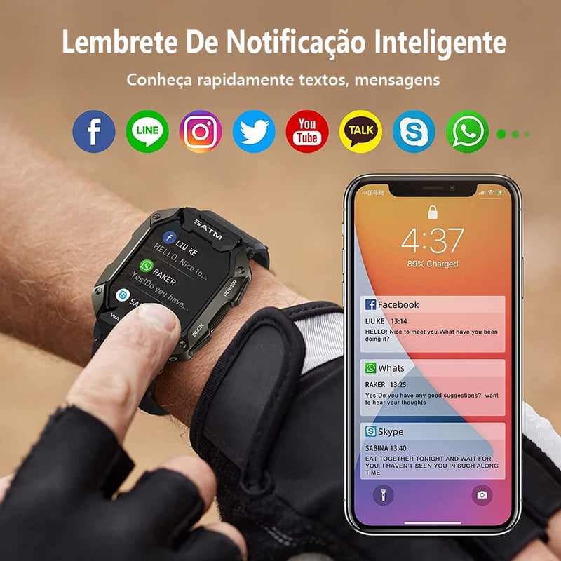 Relógio Masculino Esportivo- Ultra Max à Prova D'água