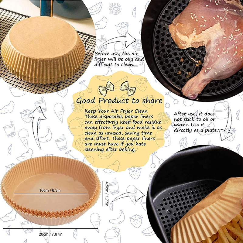 Papel Descartável Airfryer